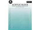 SIZZIX Acryl-Stempelblock 12x12x0.8cm ASB04 (8713943128961)