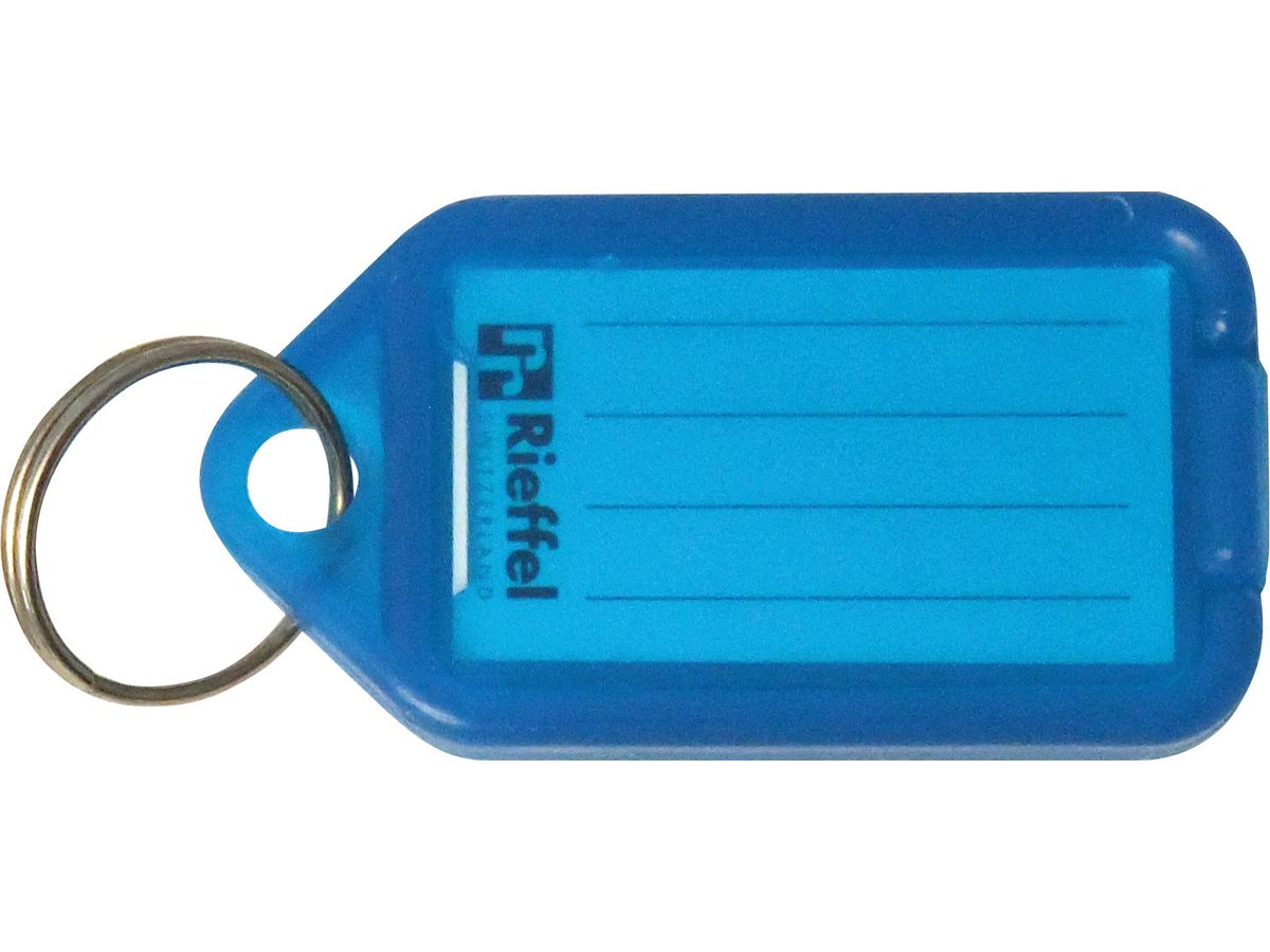 RIEFFEL SWITZERLAND Schlüsselleiste Key Tag KT 1000 RTL/8 38x22mm 8 Stück (7630010411058)