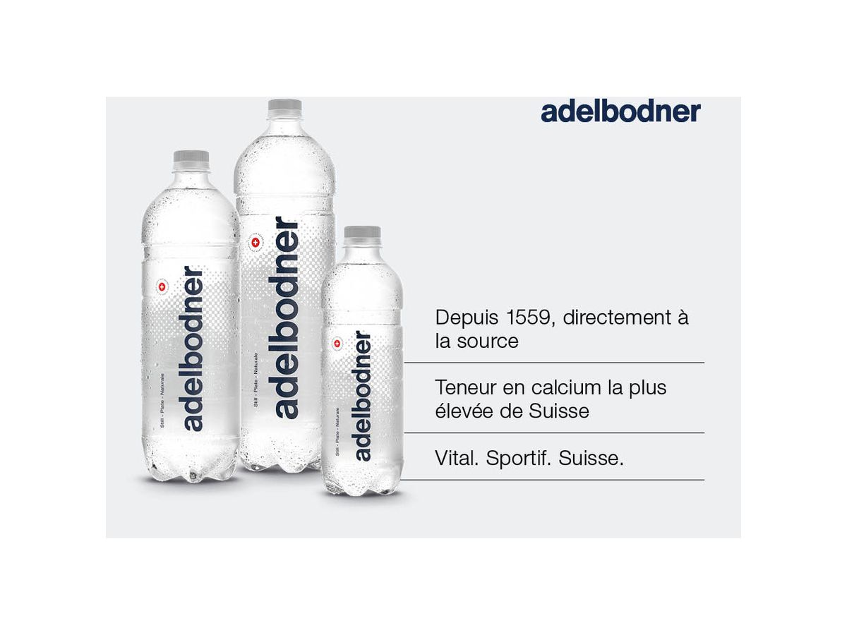 ADELBODNER ohne Kohlensäure 180062 50 cl, 24 Stk. (7610338130244)