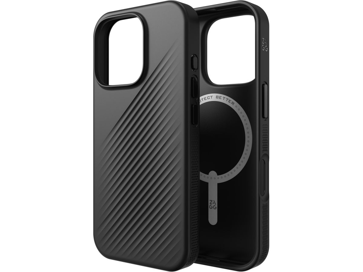 ZAGG Luxe Cases Snap Apple 702315008 iPhone 16 Pro ,Black (0840390318442)