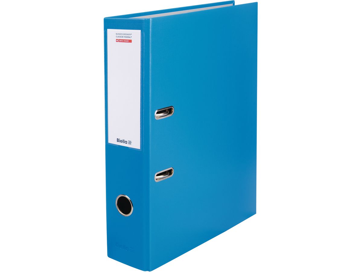 BIELLA Raccoglitore federale 7cm 10341705U blu A4 (7611365253555)