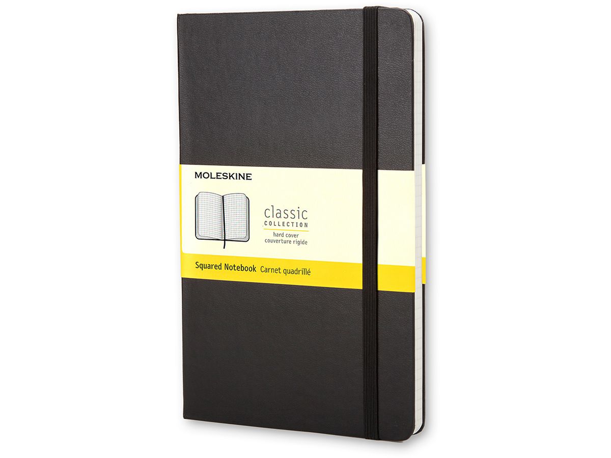 MOLESKINE Notizbuch Classic A5 701139 kariert schwarz (9788883701139)