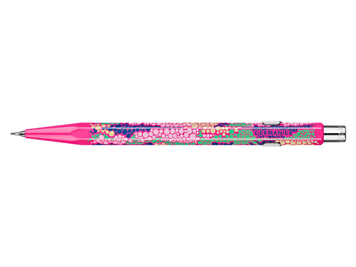 CARAN D'ACHE Porte-mines 849 GERMANIER MF0844.016 rose fluo, avec boîte métal (7630002360968)