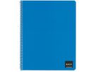 ELCO Cahier spiral quadr. 175x220mm 72882.07 blanc, 70g, 4mm, ass. 50 flls. (7610425439601)