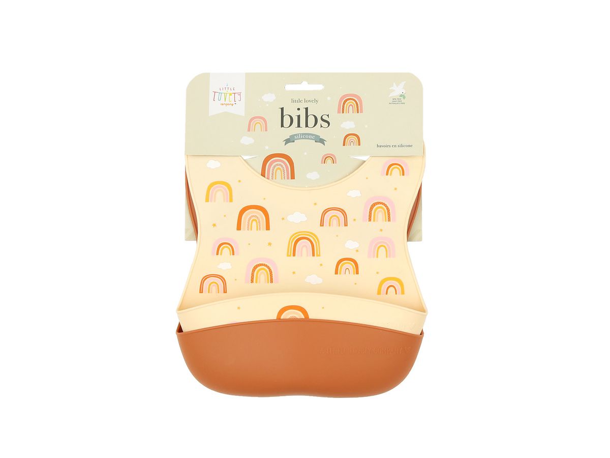 ALLC Silikonlätzchen SBRAPI01 Rainbow 2 Stück (8719715001517)