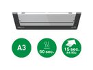 LEITZ Plastificatrice iLAM Touch 75192000 Turbo Pro, argento A3 (4002432116423)