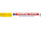 EDDING Permanent Marker 3300 1-5mm 3300-5 jaune (4004764010233)