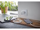 INTENSO Power Charger 65W GaN white 7806512 2 x USB-C 1 x USB-A (4034303033379)