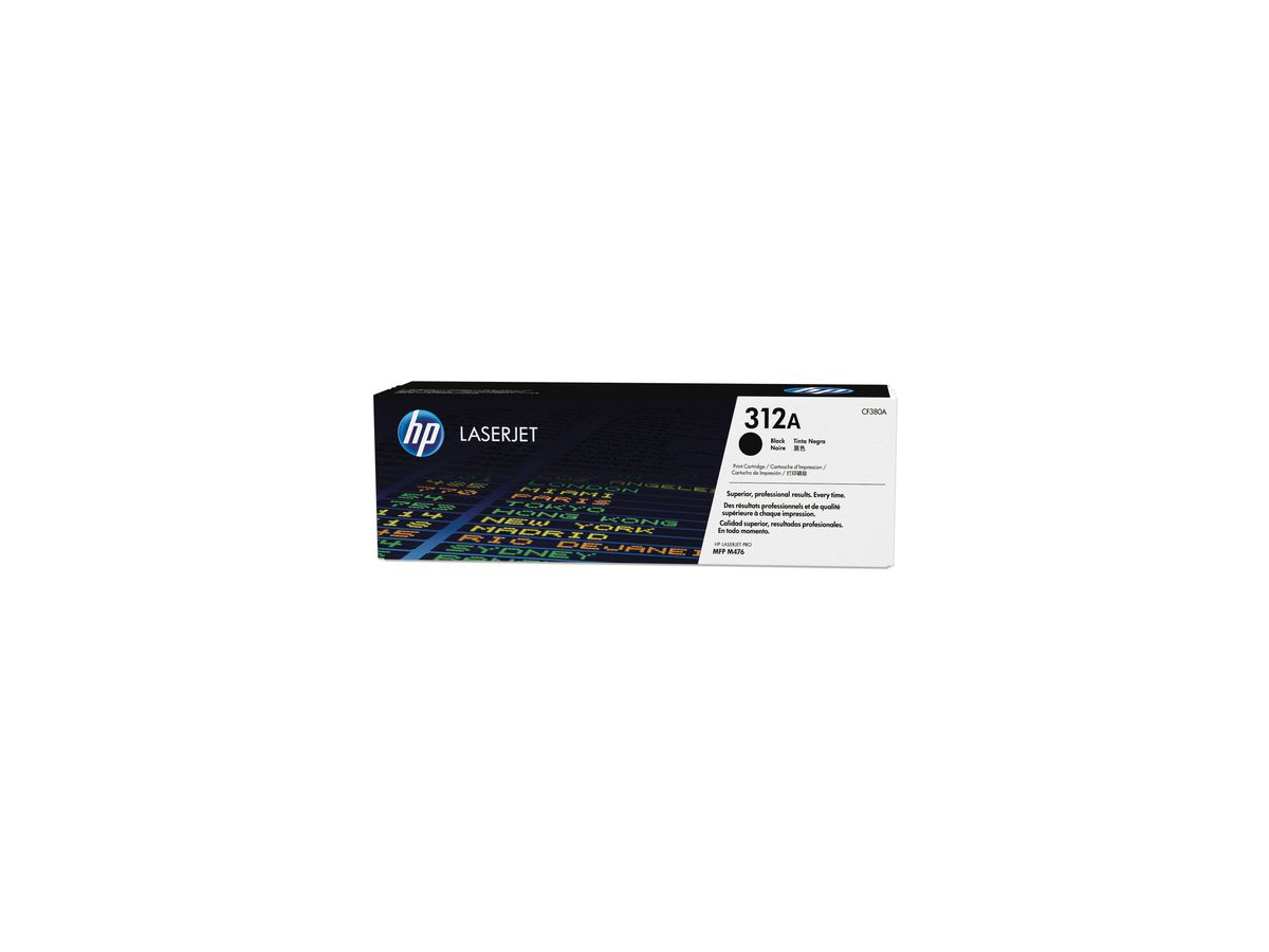 HP Toner-Modul 312A schwarz CF380A Color LJ Pro M476 2280 S. (0887111367747)