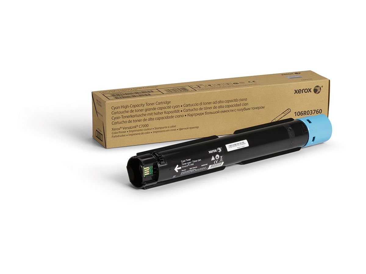 XEROX Toner-Modul HC cyan 106R03760 VersaLink C7000 10'100 S. (0095205846249)