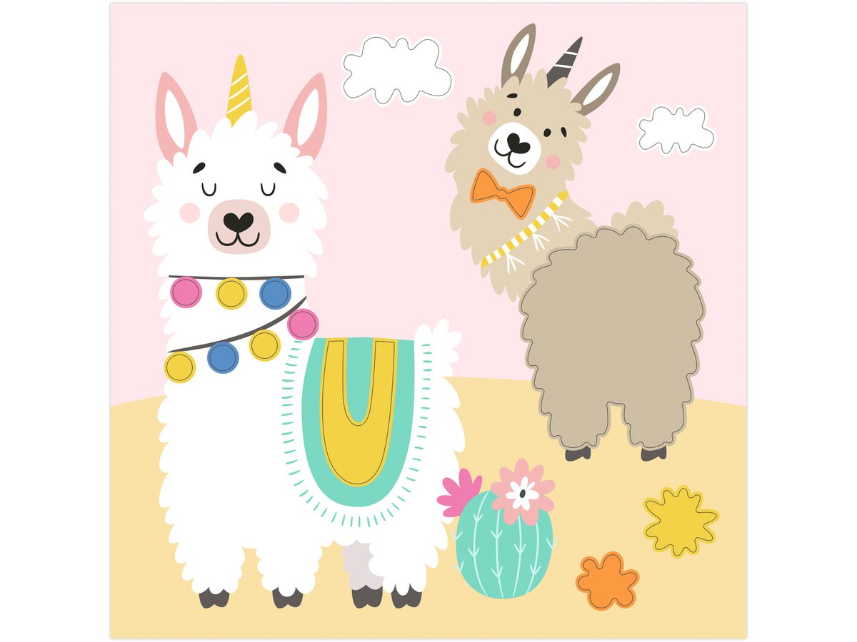 URSUS Bastelfilz Set 8800001F Happy Friends (4008525253051)