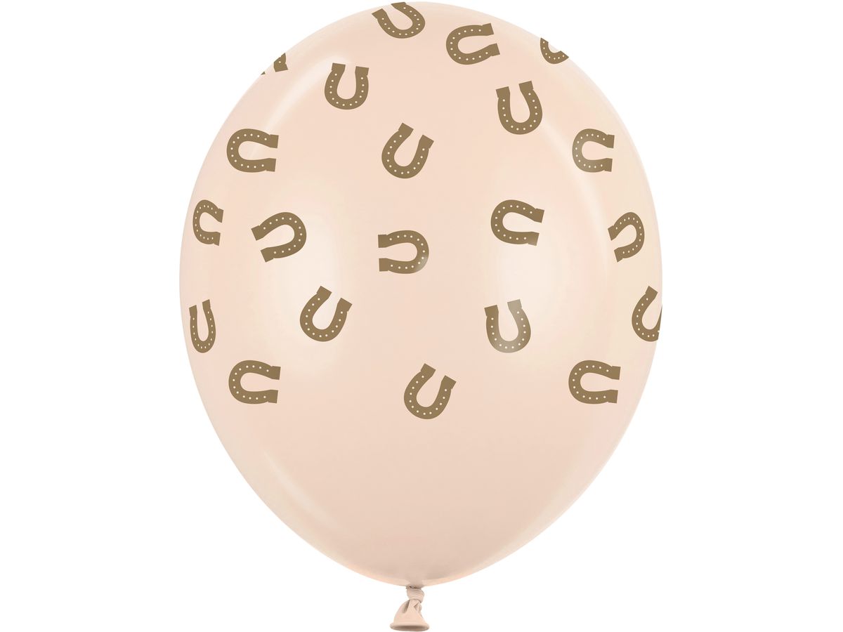 PARTYDECO Palloncini 30cm SB14P3440226 Ferro di cavallo 6 pezzi (5904555099869)