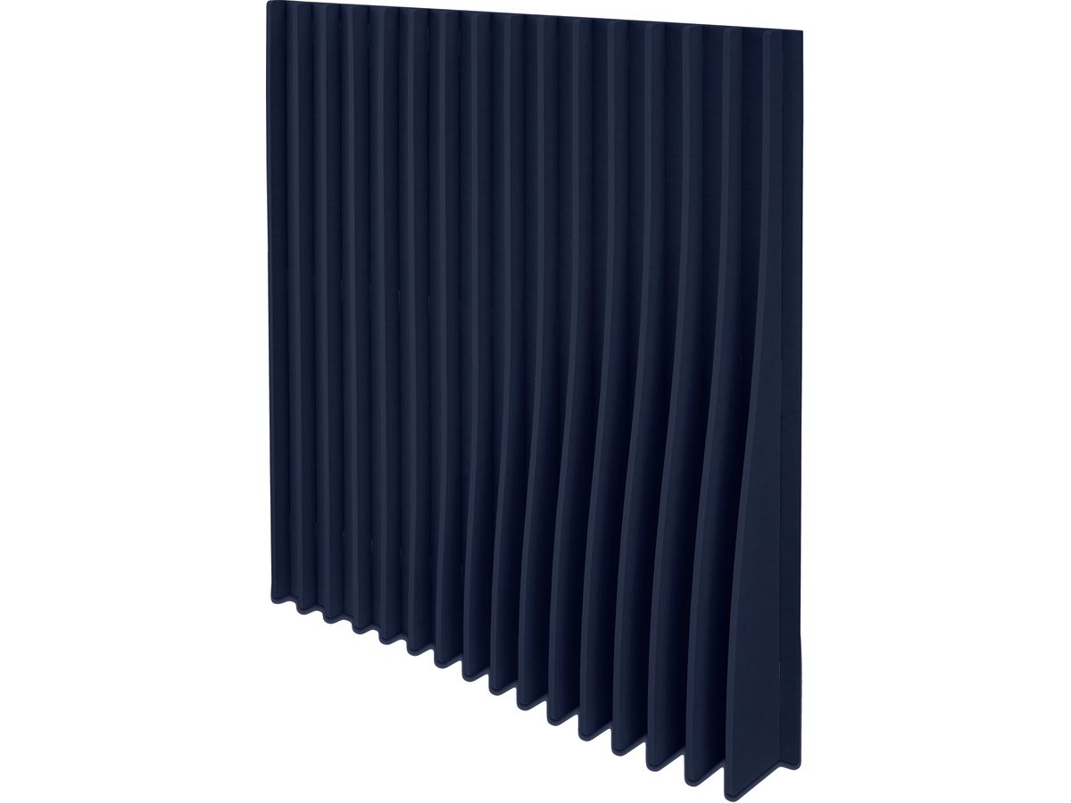 SUONO Pannelli a parete 120x120x16cm 3332.U12.4700 BLADES, blu (7640439765434)