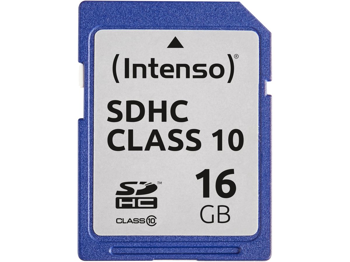 INTENSO SDHC Card Class 10 16GB 3411470 (4034303016075)