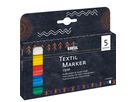KREUL Textik Marker Opak medium 92750 set avec 5pcs (4000798927509)