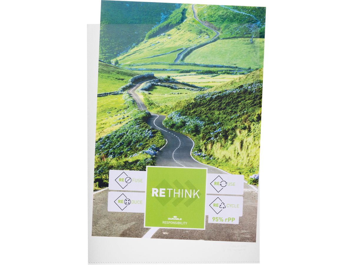 DURABLE Cartelline recycling A4 247819 transparente 100 pezzi (4005546740546)