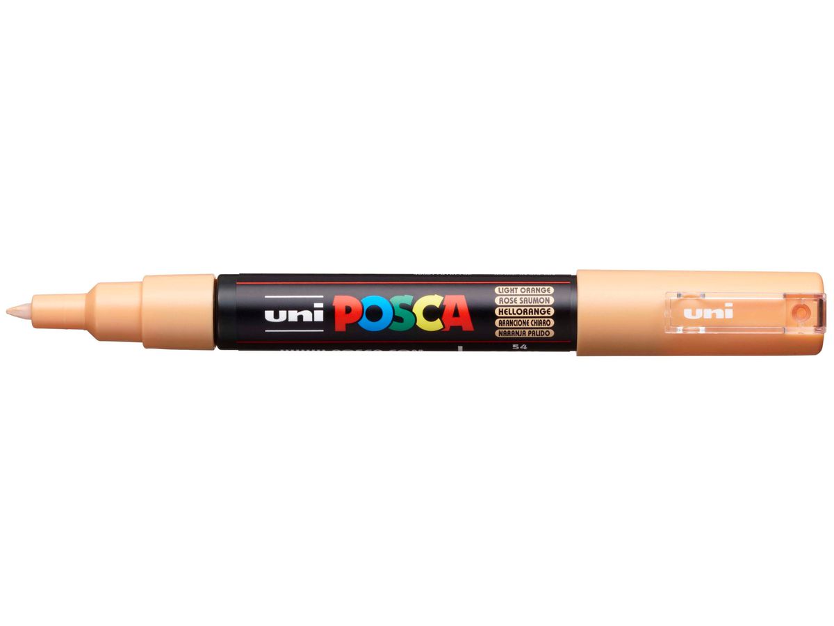 POSCA Marker 7mm PC1M L.ORANG orange clair (4902778167762)