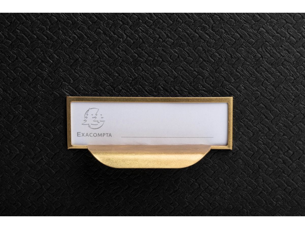 EXACOMPTA Stehsammler OfficeByMe A4+ 90601E schwarz (3130630906018)