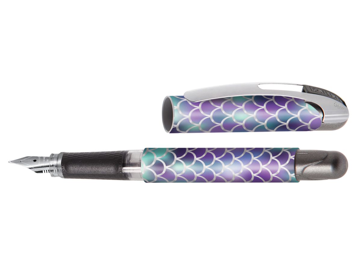 ONLINE Füllhalter College II 0.5mm 12499/3D Shiny Dreams blau (4014421124999)