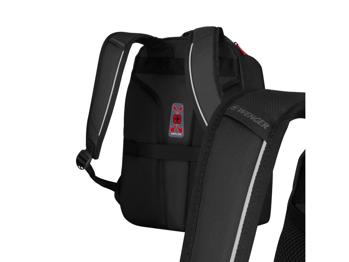 WENGER Laptop Backpack Altair Black 653186 15.6 inch with Tablet Pocket (7611160264220)