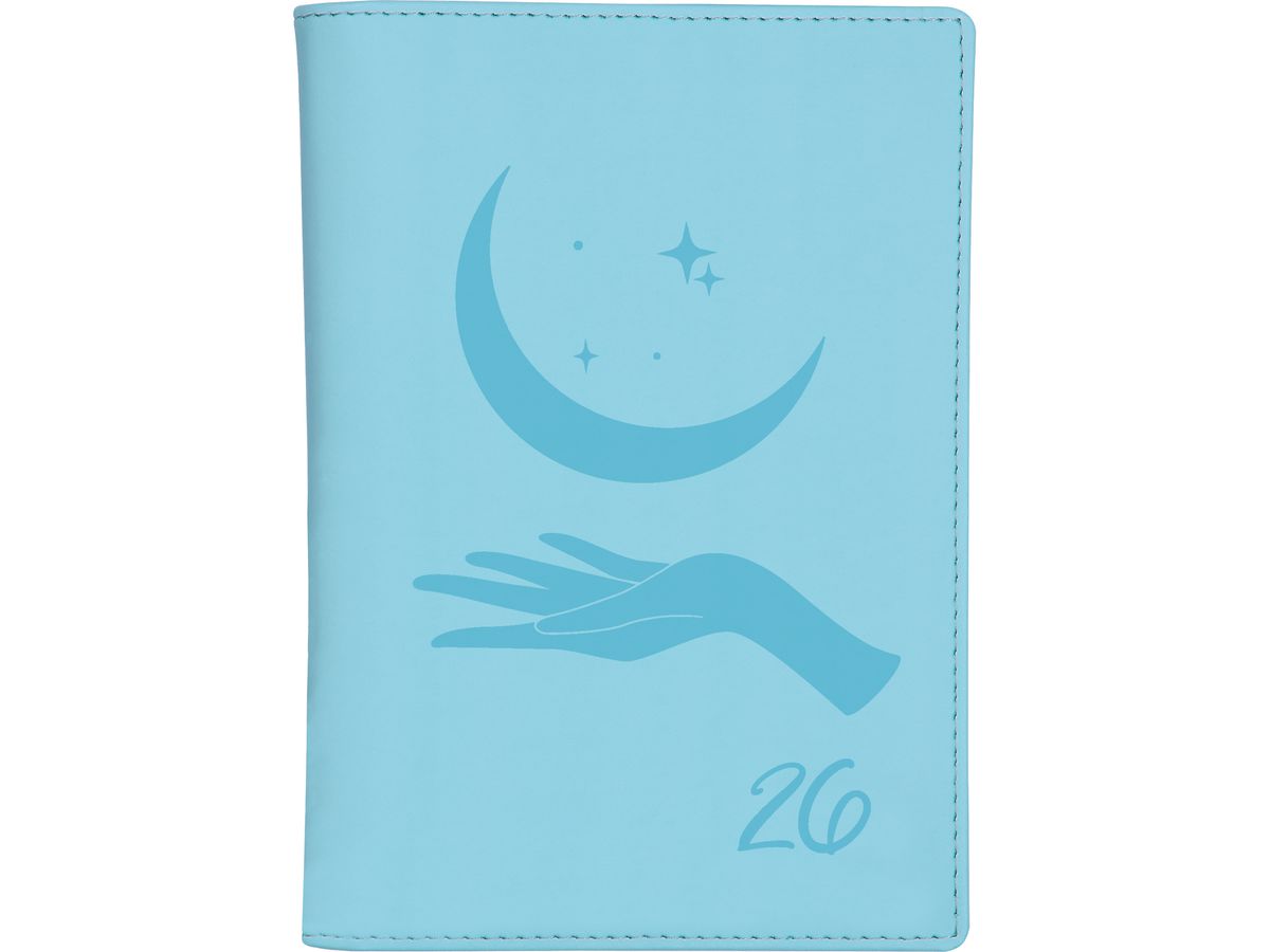 BIELLA Planer Istanbul 2026 855715060026U 1M/2S hellblau ML 10.6x15.3cm (7611365527069)