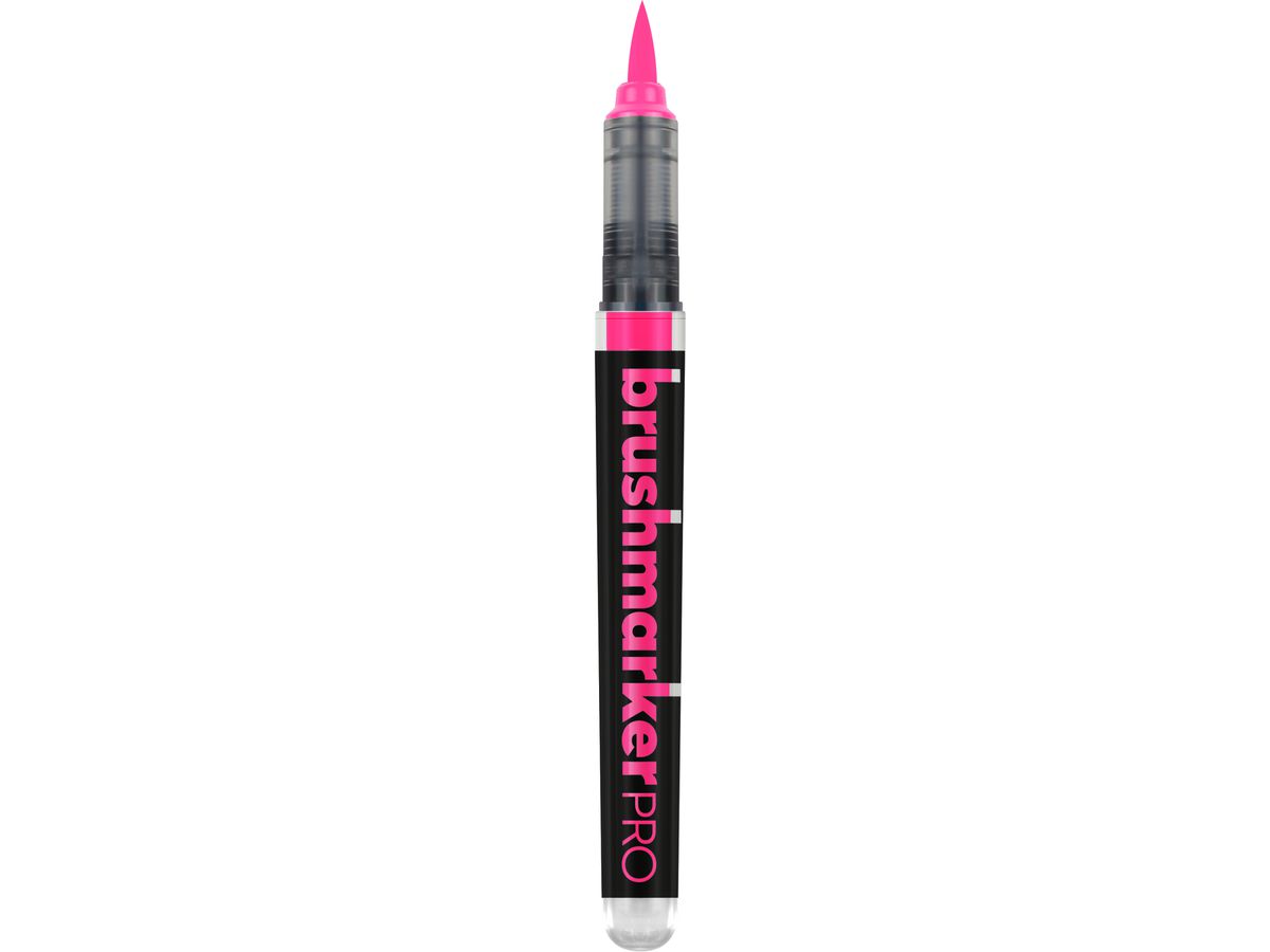 KARIN Brush Marker PRO neon 6140 27Z6140 pink (5904446008543)