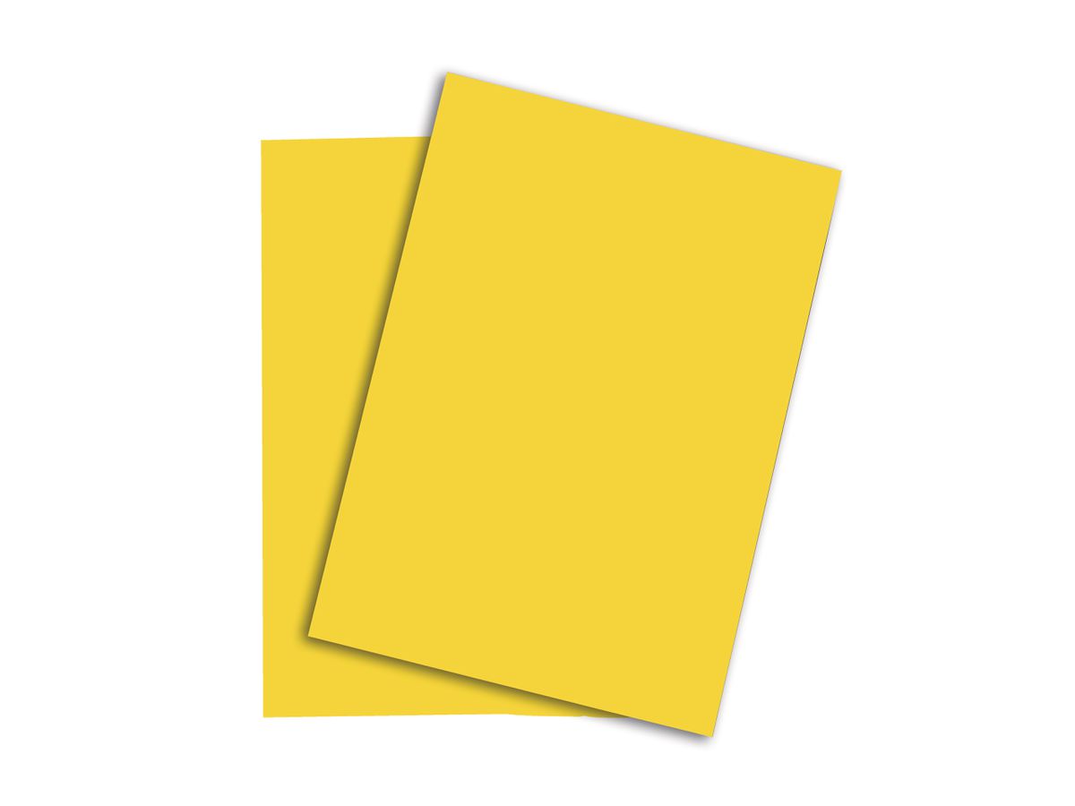 PAPYRUS Rainbow Paper FSC A4 88043100 120g, jaune 250 feuilles (7318761043192)