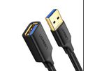 UGREEN Extension Cable USB 3.1 30127 3m, Black (6957303831272)