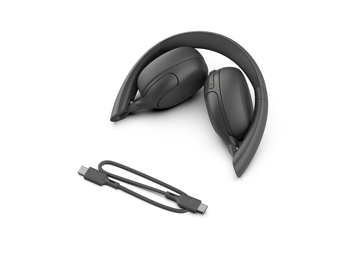 JLAB Go Lux ANC Headphones IEUHBGOLUXANCRGPH93 Wireless, Graphite (0810119072986)