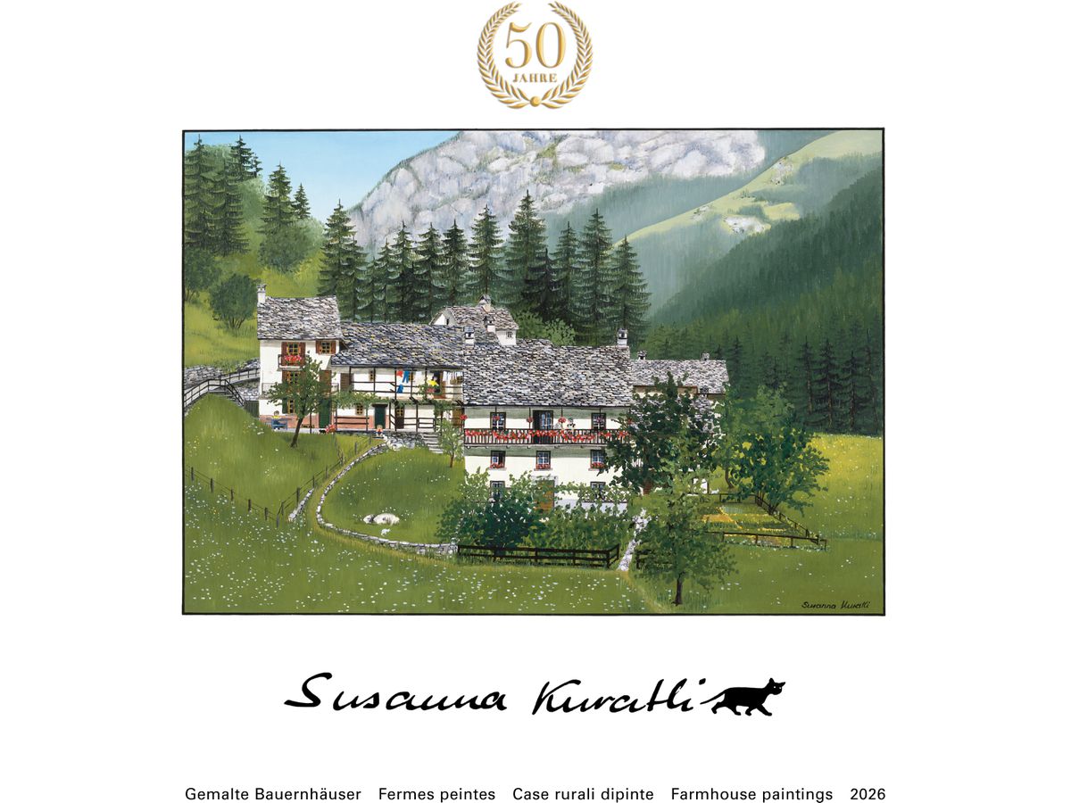 KURATLI Bildkalender 2026 9783952596616 Susanna Kuratli ML 42x42cm (9783952596616)