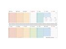 HEYE Tischplaner Bunte Wochen 2026 23321+26 1W/1S DE 32.5x9.3cm (9783756411924)