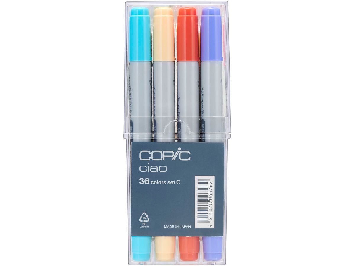 COPIC Marker Ciao 22075363 36er Set C (4511338063262)
