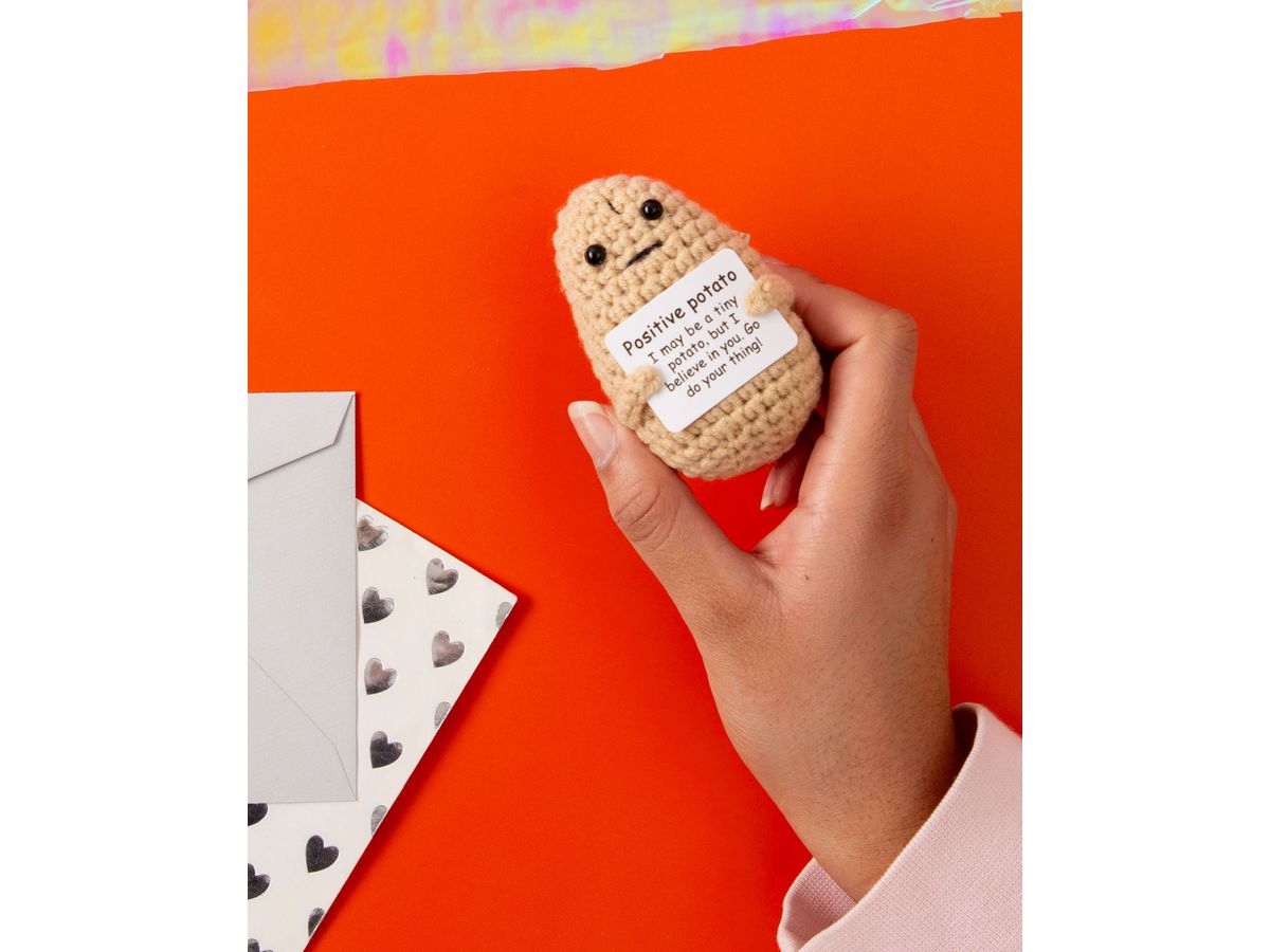 I AM CREATIVE Positive Potato 5.5cm 164089 beige (7611983252251)