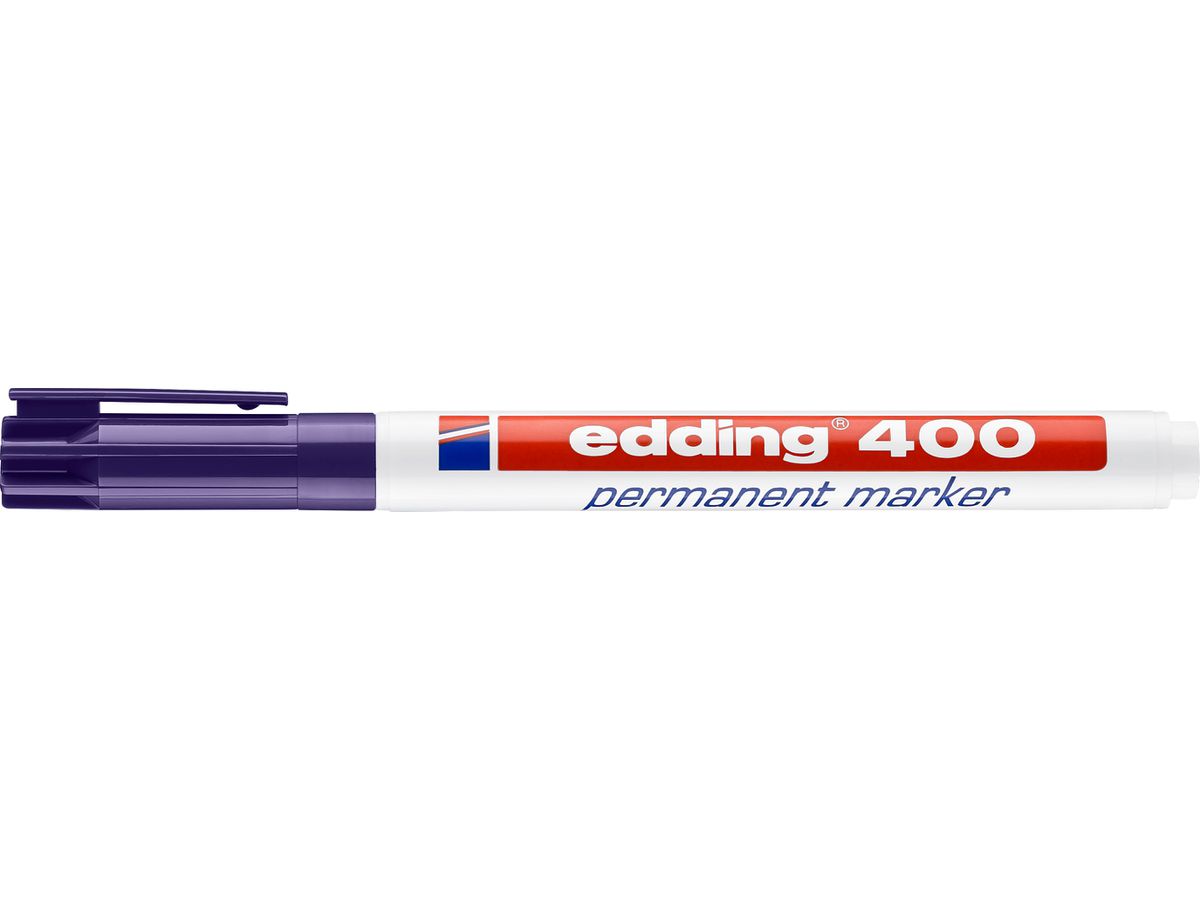 EDDING Permanent Marker 400 1mm 400-8 violett (4004764315840)