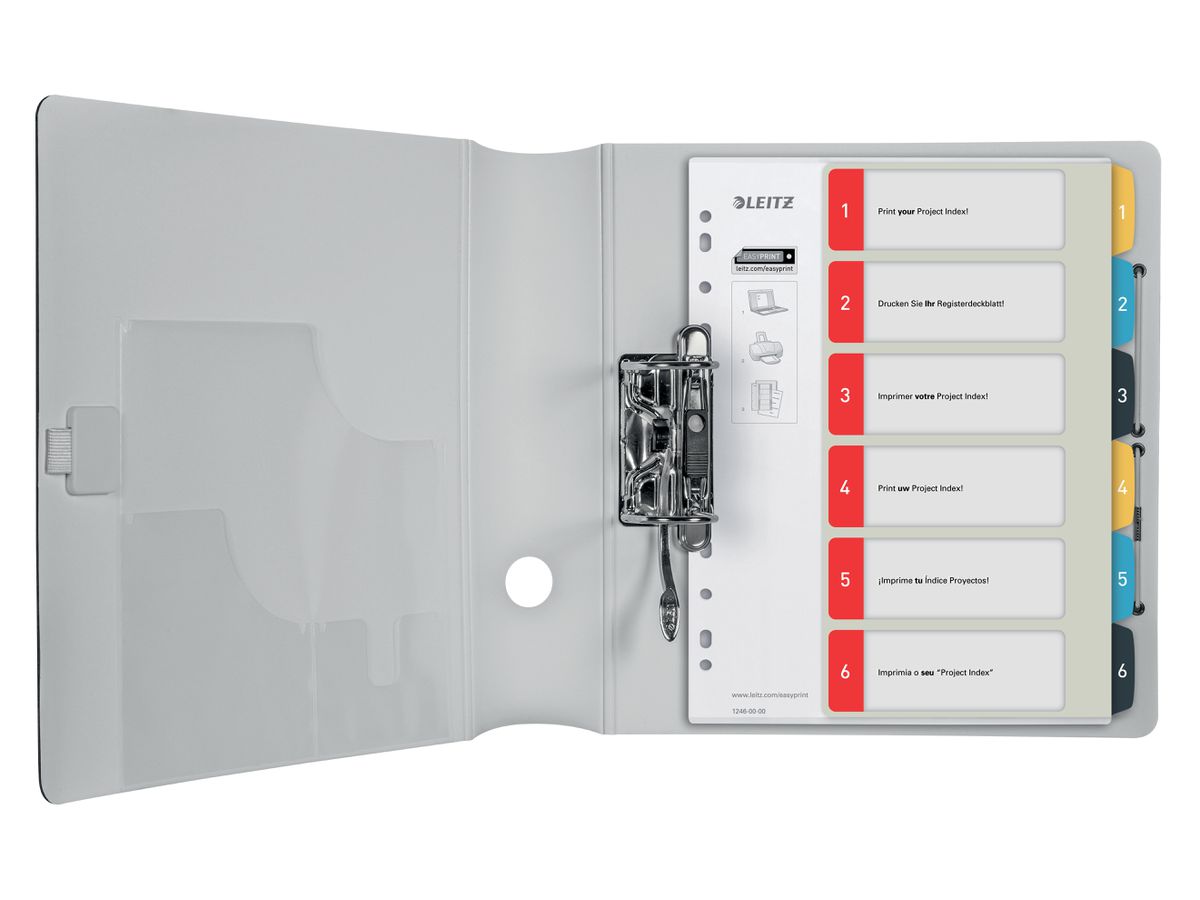 LEITZ Répertoire PP Cosy A4+ 1246-00-00 multicolor 1-6 (4002432125104)