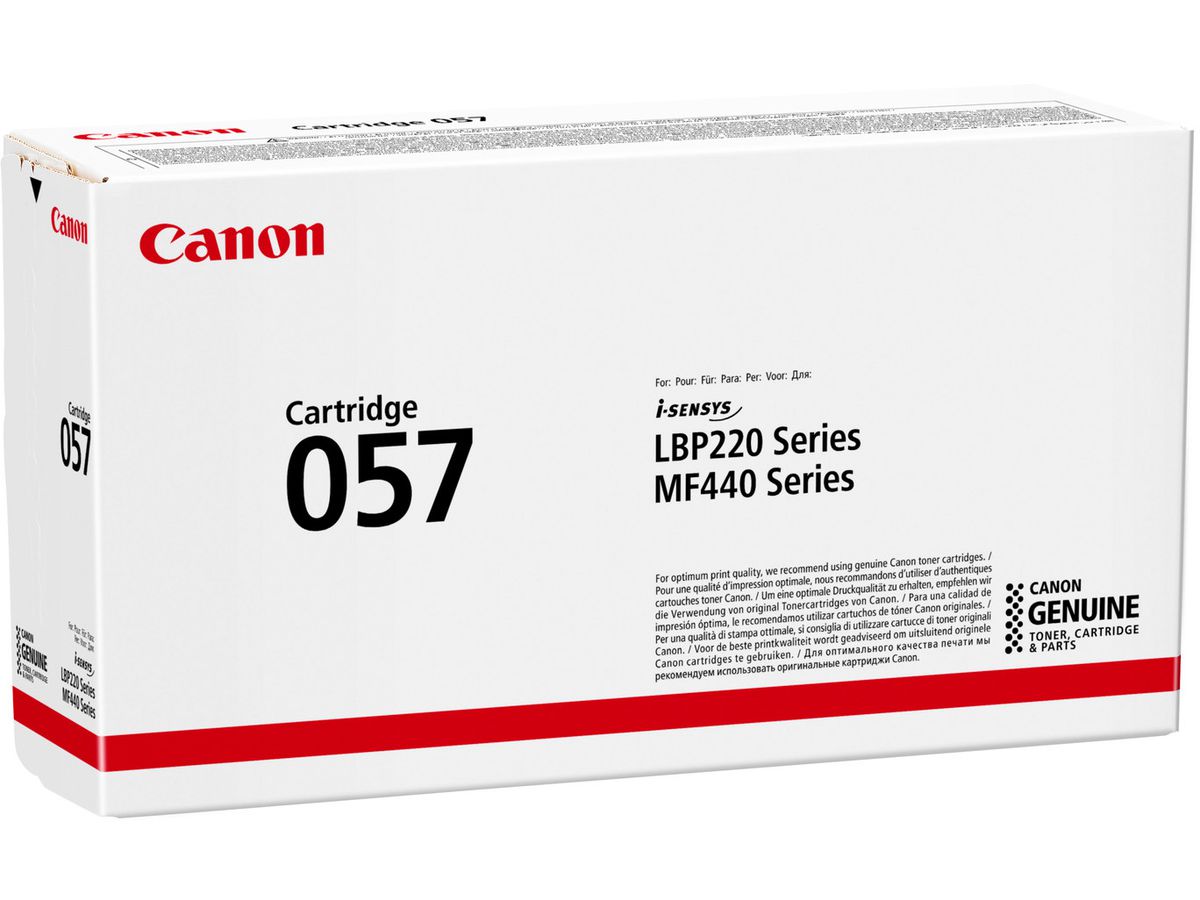 CANON Modulo di toner 057 nero 3009C002 LBP 228X 3100 p. (4549292136258)