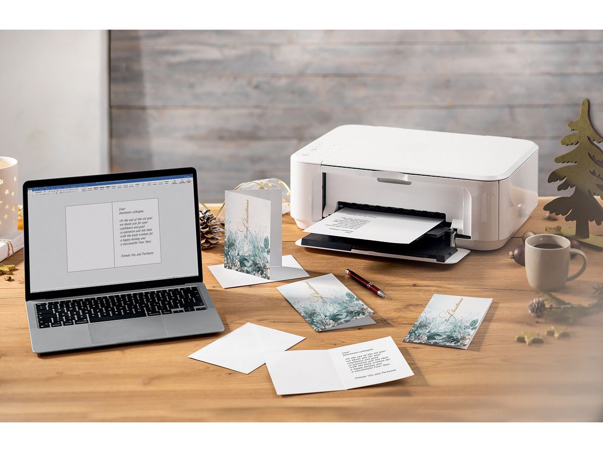 SIGEL Cartoline di Natale A6 DS086 Disposizione natalizia 25 pz. (4004360786440)