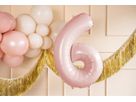 PARTYDECO Palloncino in foil no. 6 72cm FB230P6081J rosa (5904555034389)