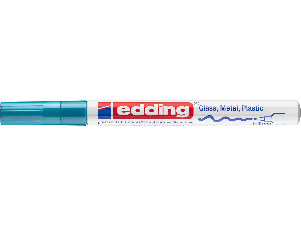 EDDING Paintmarker 751 CREA 1-2mm 751-10 CREA bleu (4004764017553)