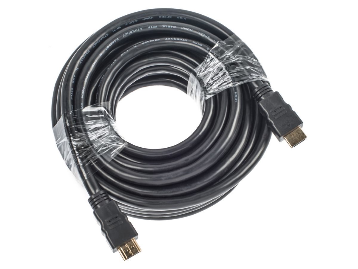 LINK2GO HDMI Cable HD1013SBP male/male, 10.0m (7613058028617)