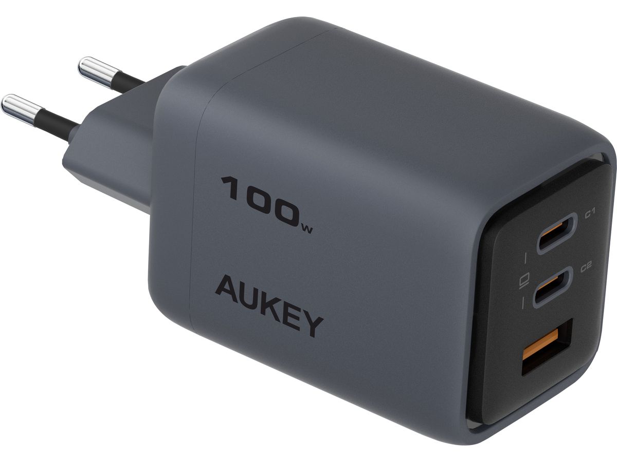 AUKEY Comet Mix 100W GaN 4-Port PD PA-C5 Bundle Cable Bundle (0689323789740)