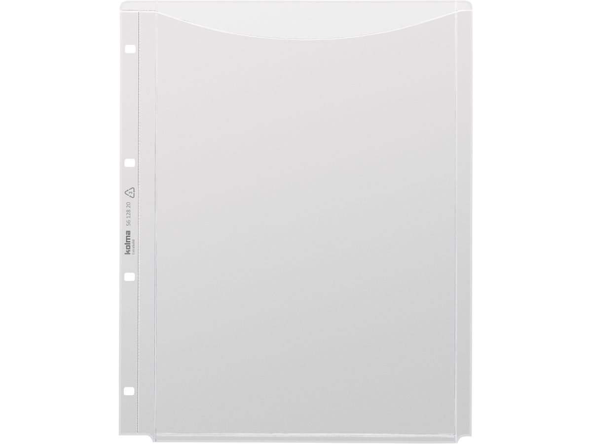 KOLMA Kängurutasche ExtraSolid A4 56.128.20 transp., volldeckend 5 Stück (7611967560549)
