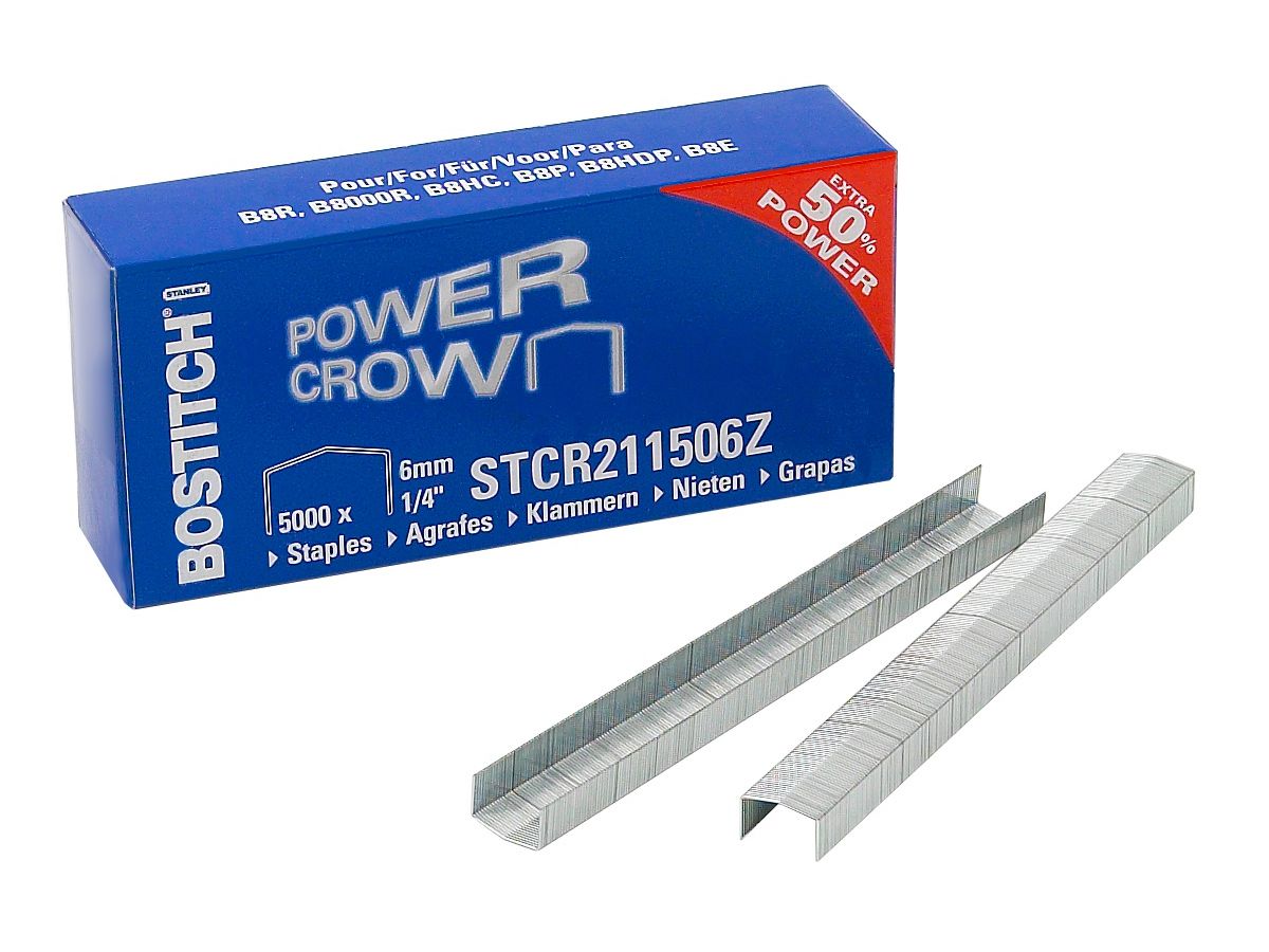 BOSTITCH Heftklammern SB-8 6mm STCR211506 5000 Stück (5902013935902)