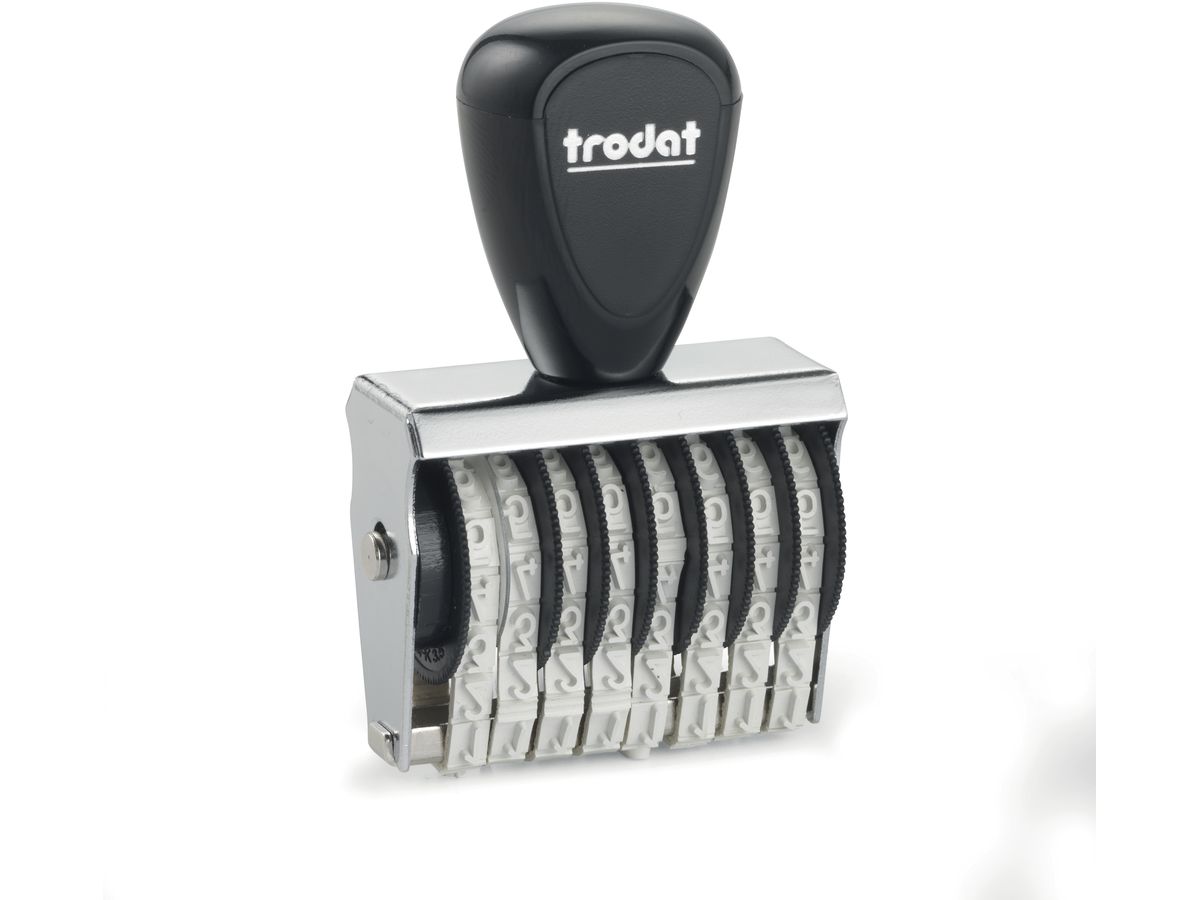 TRODAT Timbro testo 1548 8 cifre 4mm (0092399548522)