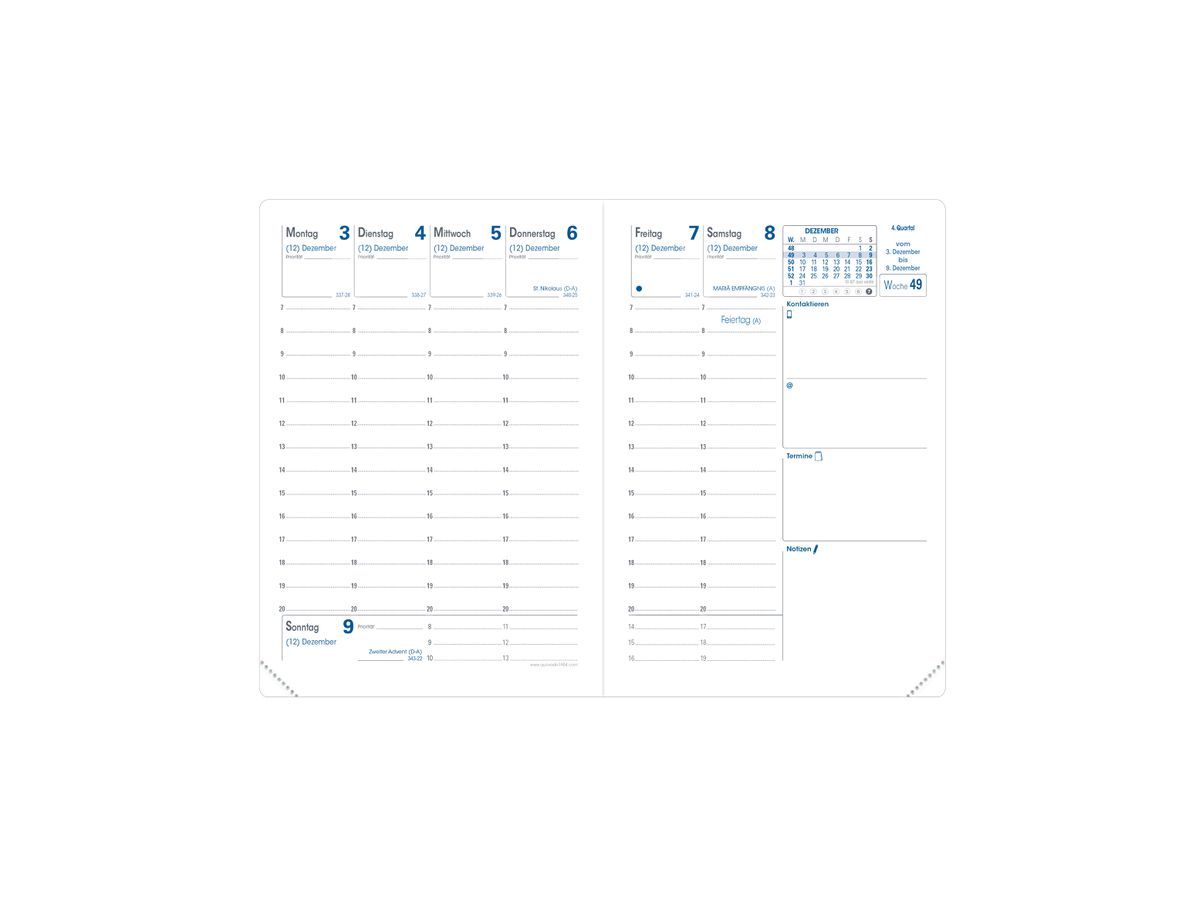 QUO-VADIS Ersatzinhalt Tour 2026 003003Q 1W/2S Impala/Club DE 9x12.5cm (3371010119561)