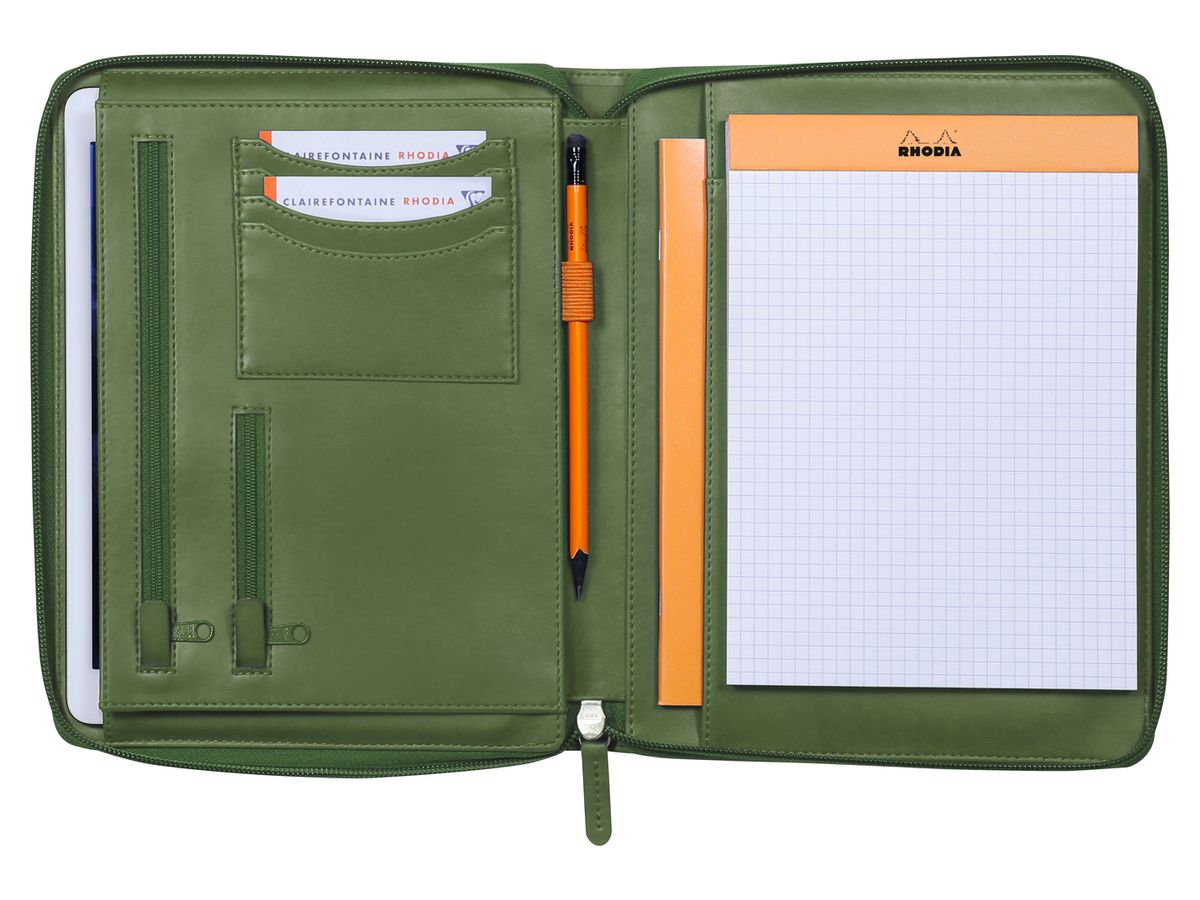 RHODIA Konferenzmappe A5 168102C salbei (3037921681022)