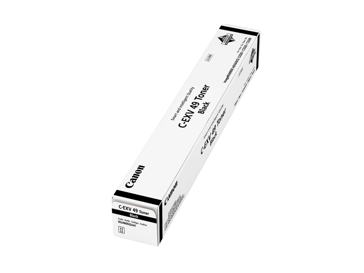 CANON Toner schwarz C-EXV49BK IR C 3325i 36'000 Seiten (4549292015669)