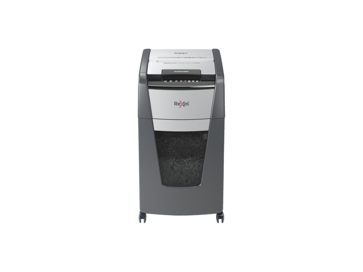REXEL Aktenvernichter Optimum AF+ 2020225MCH 225M, P-5, 60lt (5028252614061)