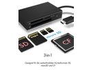 ICY BOX Card reader 3 Port USB-C IB-CR401-C3 SD/CF/microSD (4250078167051)