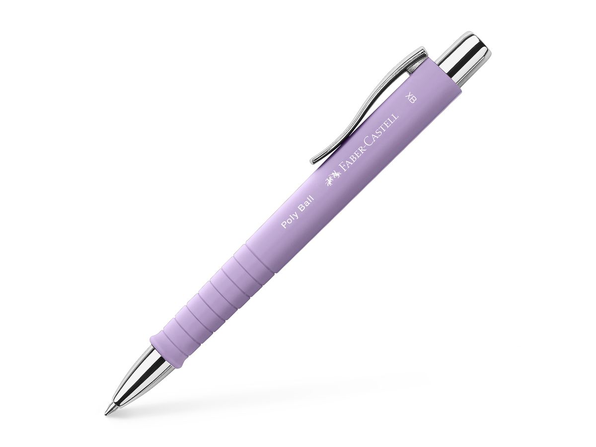 FABER-CASTELL Stylo à bille Poly Ball XB 241104 sweet lilac (6933256654595)